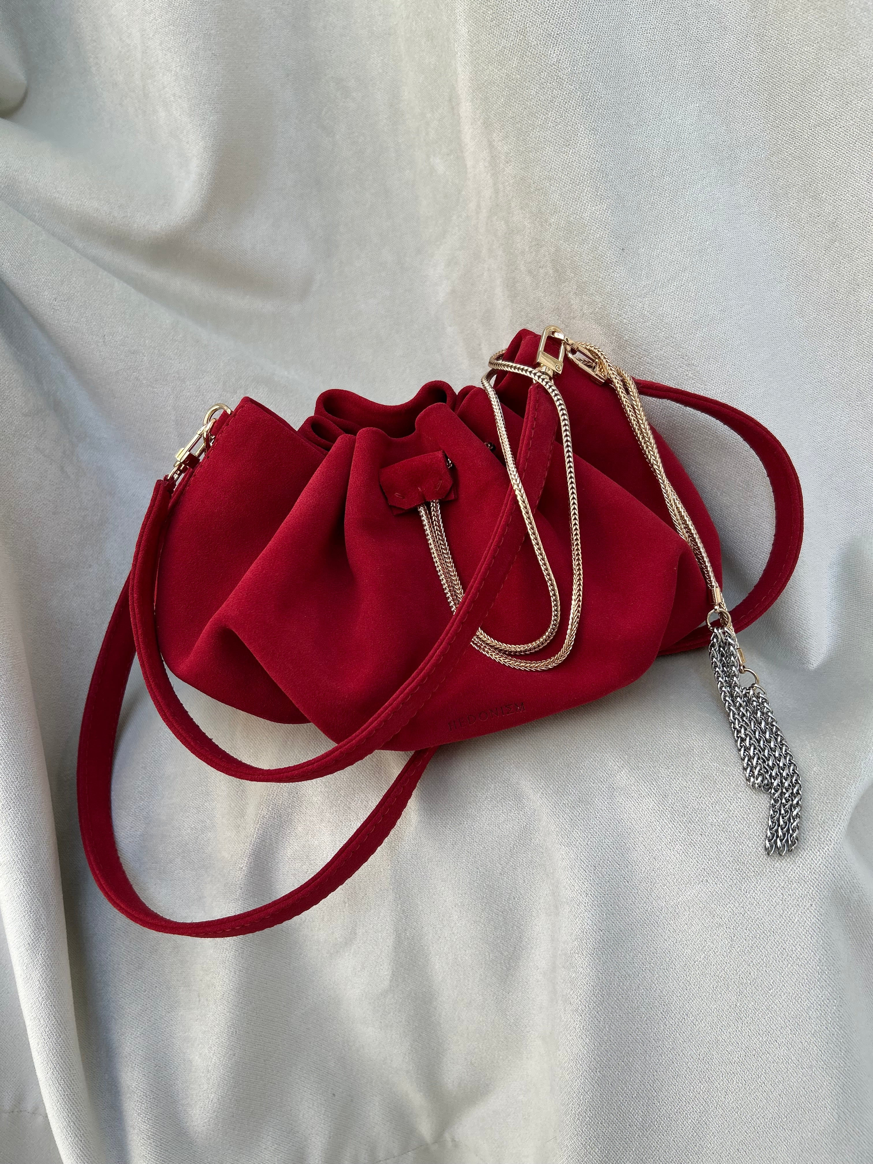 Mini worek "Retro" z rączką i paskiem na ramię. Edycja Limitowana, pojedynczy egzemplarz