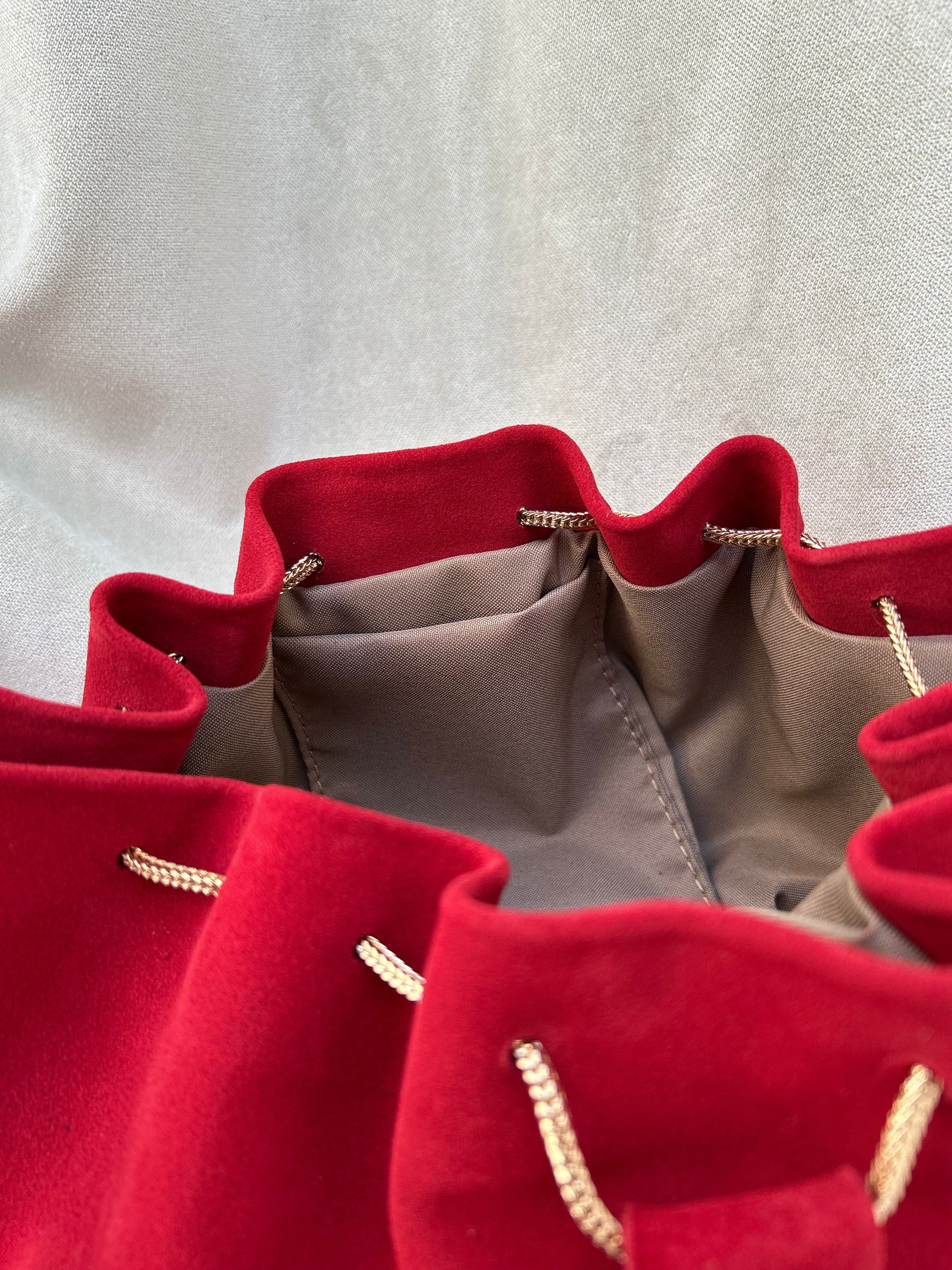 Mini bag "Retro" with a handle and shoulder strap. Limited Edition, unique piece