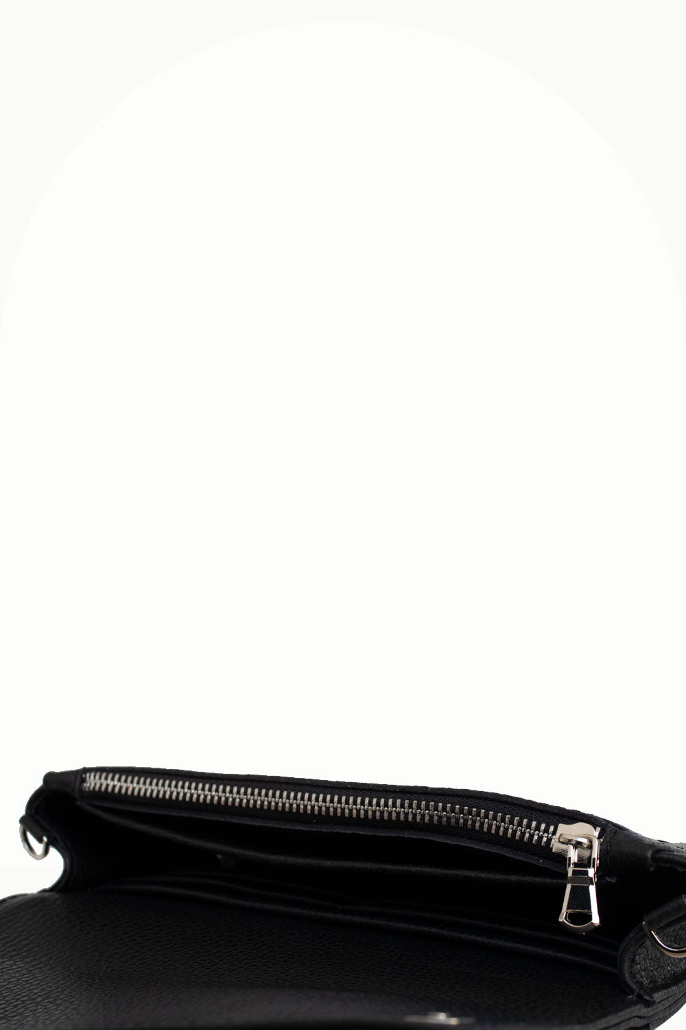 "All in one" 4-in-1 bag, black pea leather