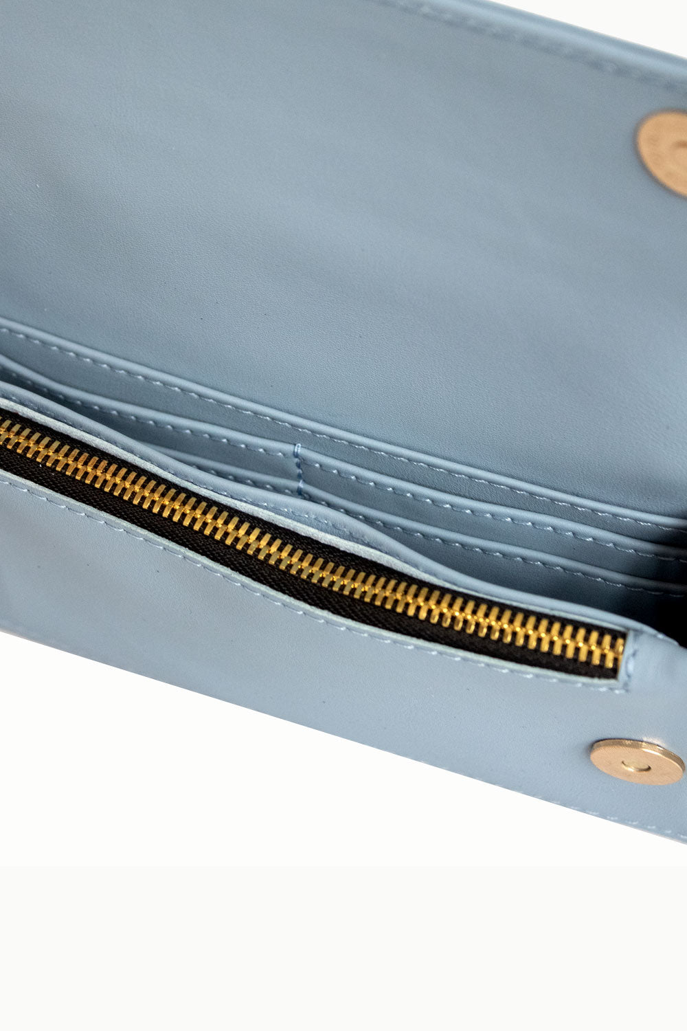 "All in one" 4-in-1 handbag, blue smooth matte leather