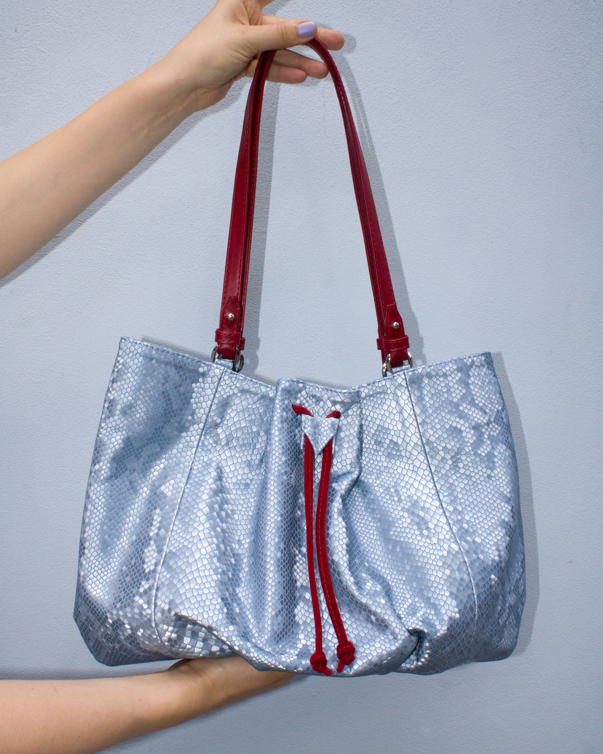 Mini bag "Retro" with handle and shoulder strap. Limited Edition