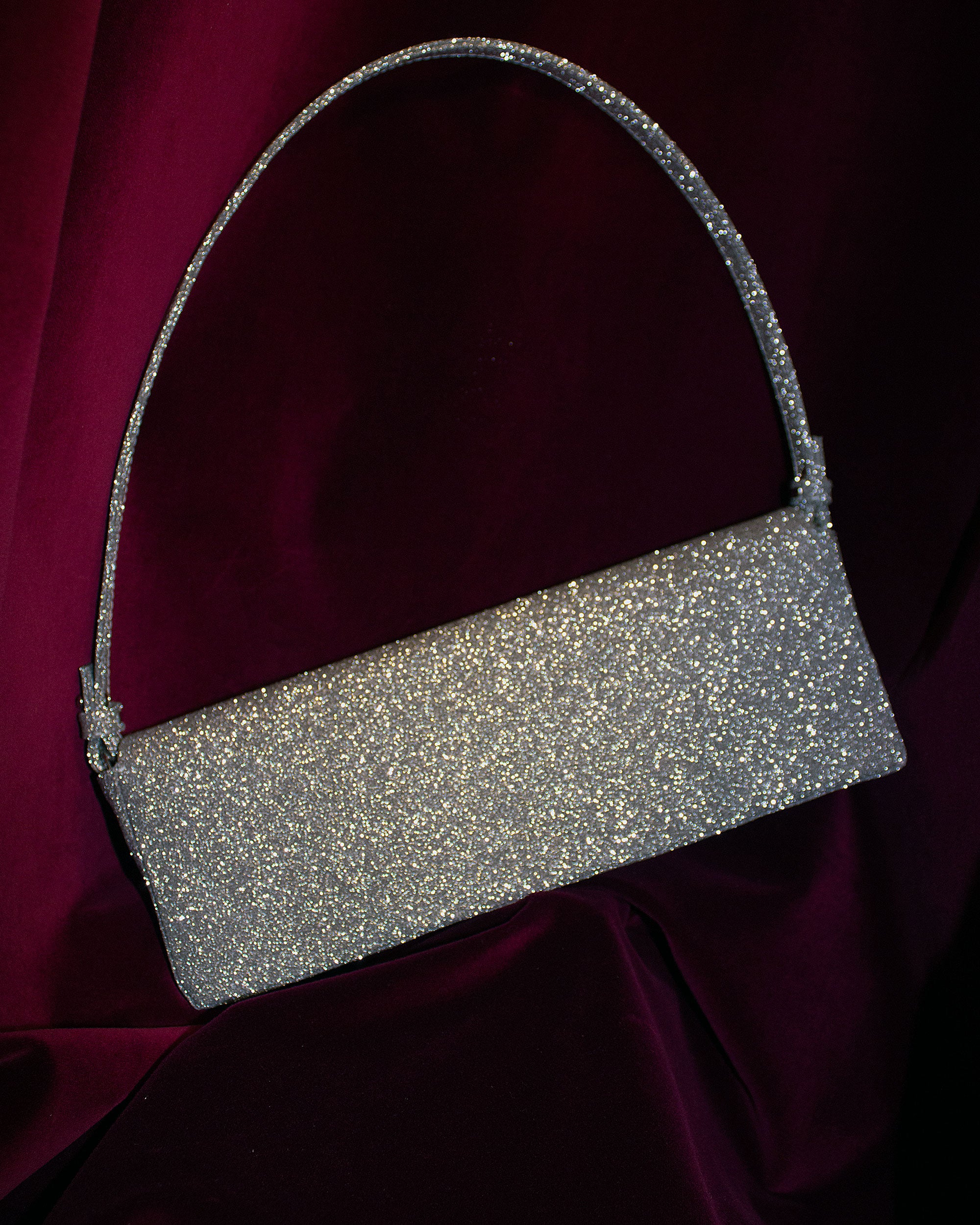 "Love Letters M" smooth soft cowhide leather