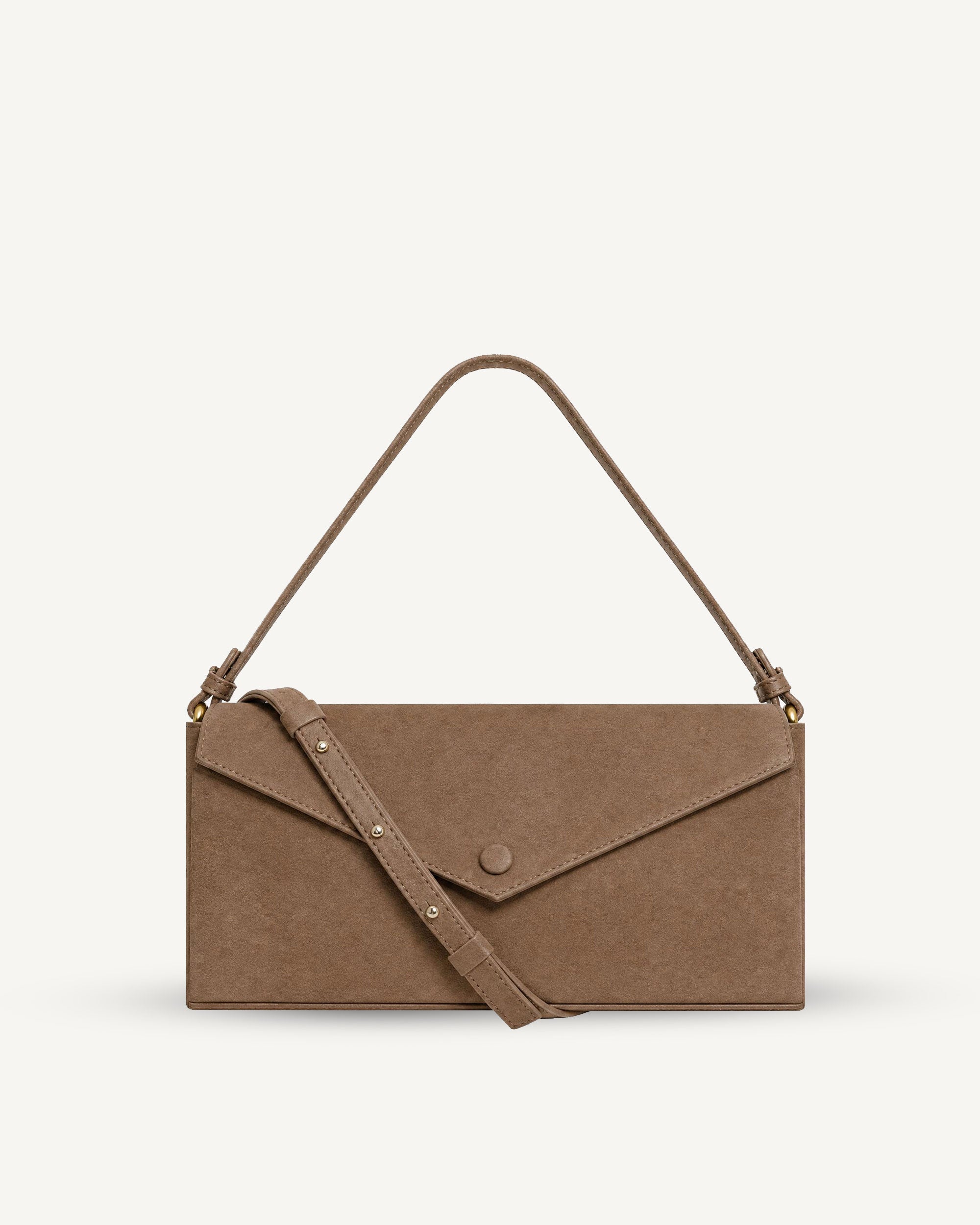 "Love Letters M" smooth soft cowhide leather