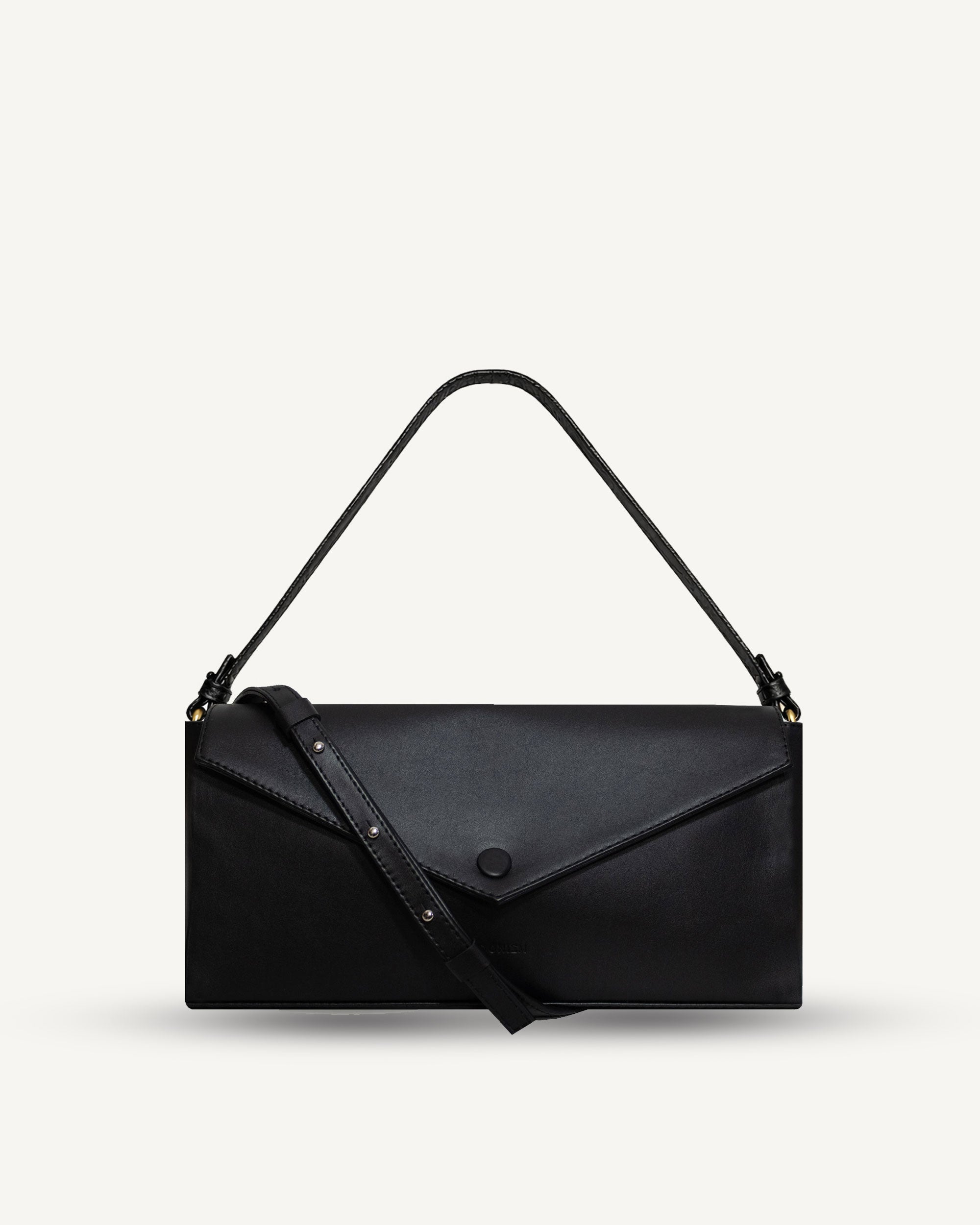 "Love Letters M" smooth soft cowhide leather