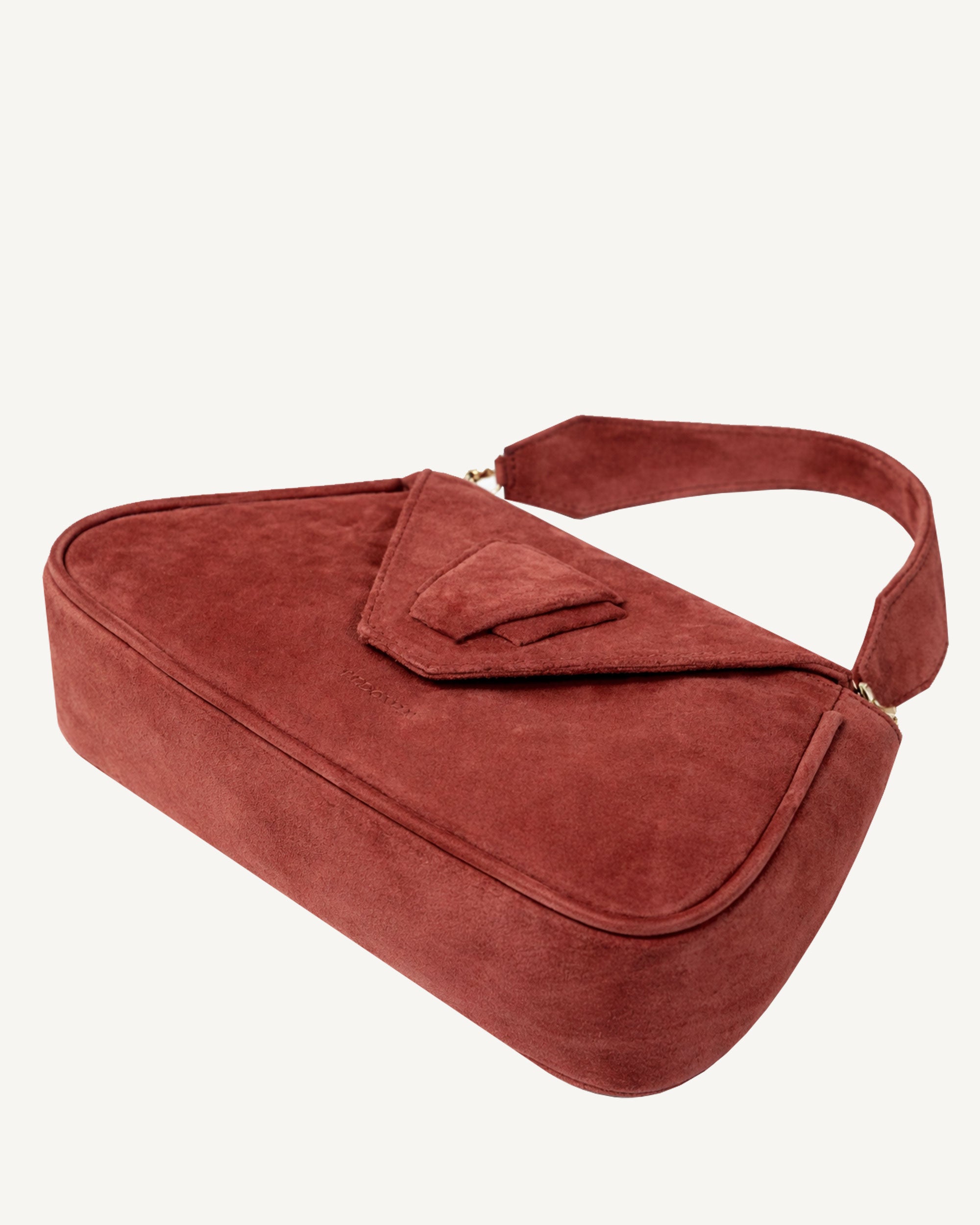 "Marquise de Montespan" black smooth leather and crocodile embossed