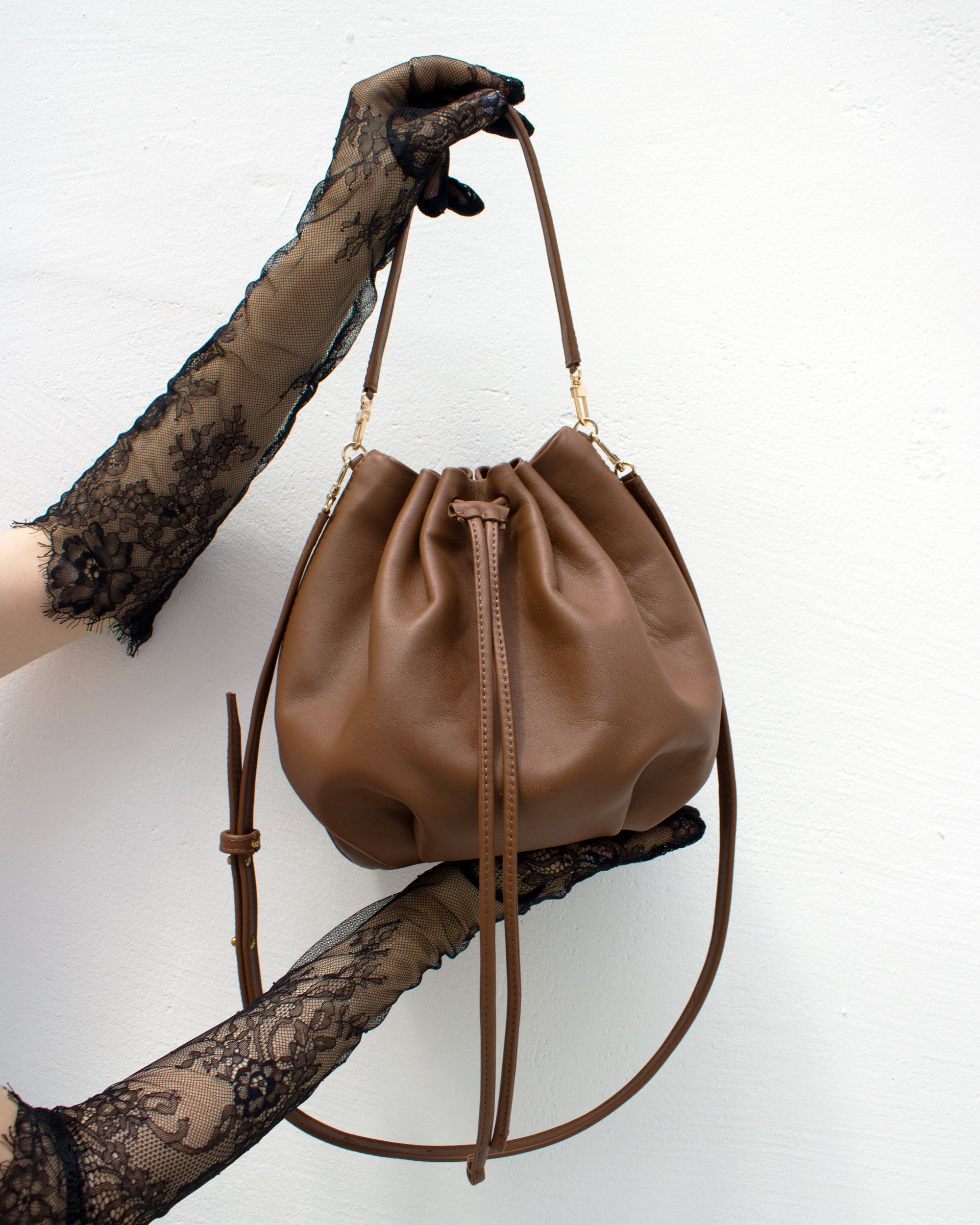 Mini bag "Retro" with handle and shoulder strap. Limited Edition