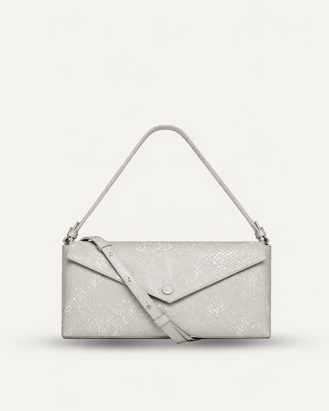 "Love Letters M" smooth soft cowhide leather