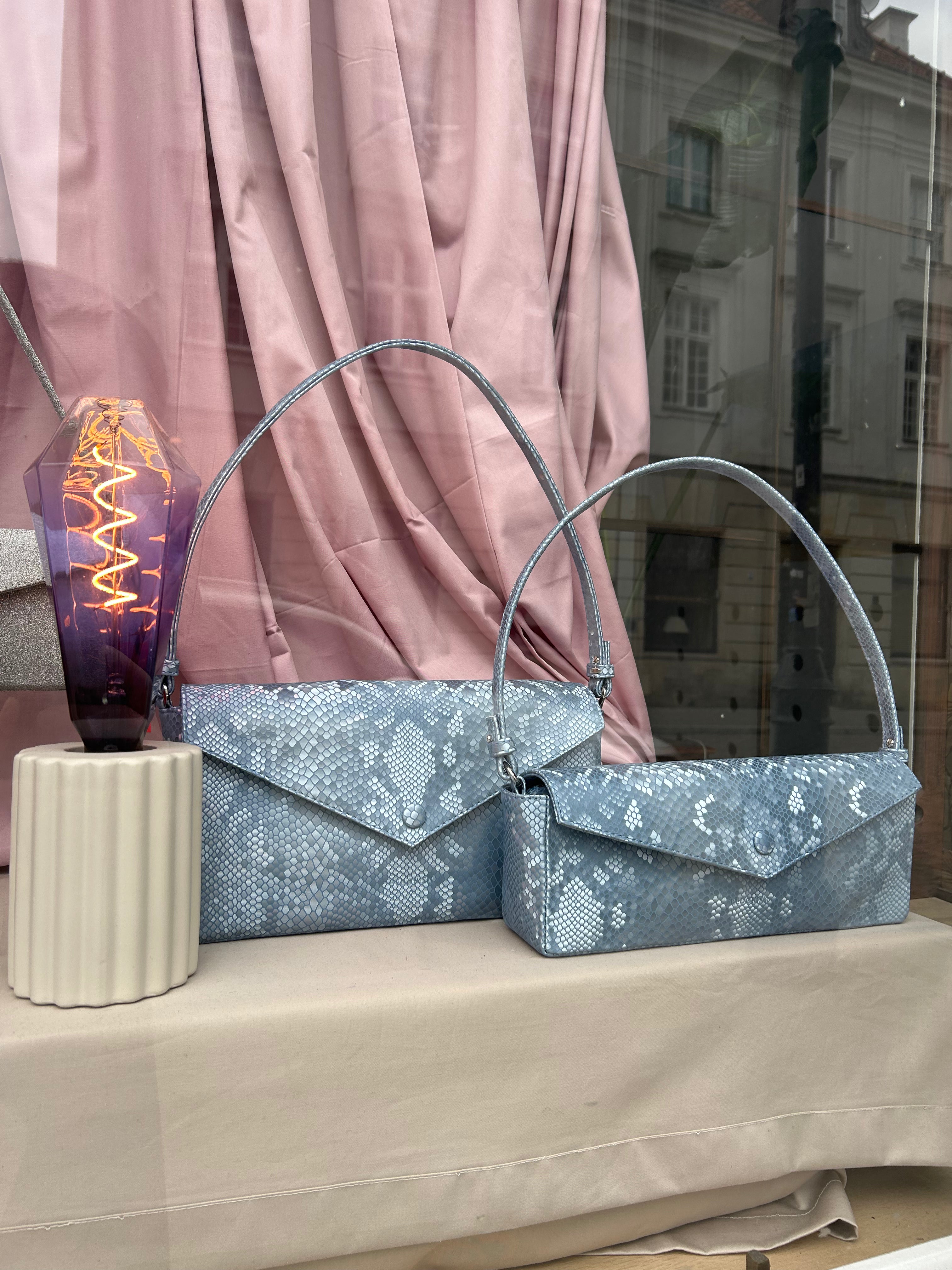 "Love Letters M" smooth soft cowhide leather