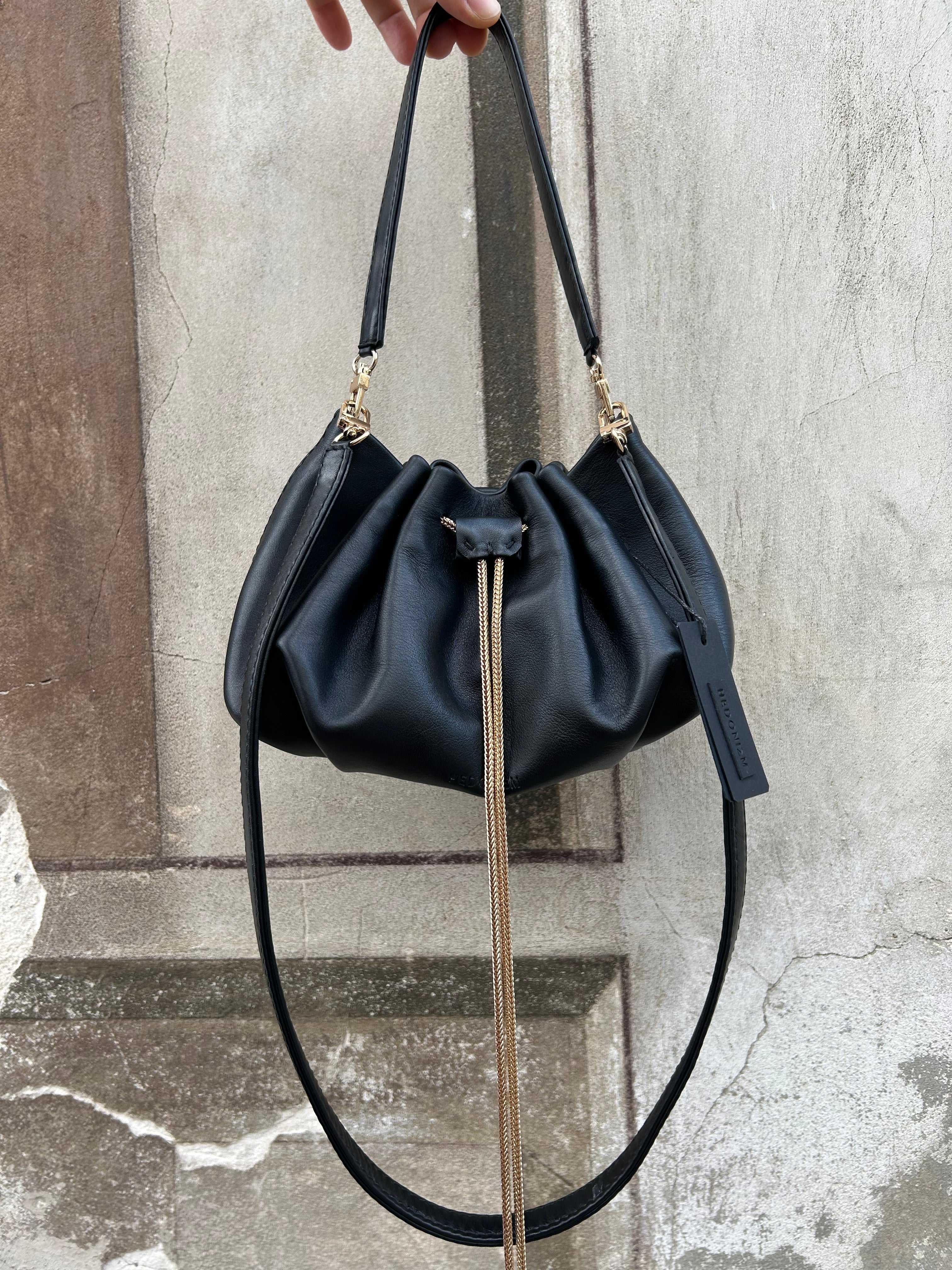 Mini bag "Retro" with handle and shoulder strap. Limited Edition