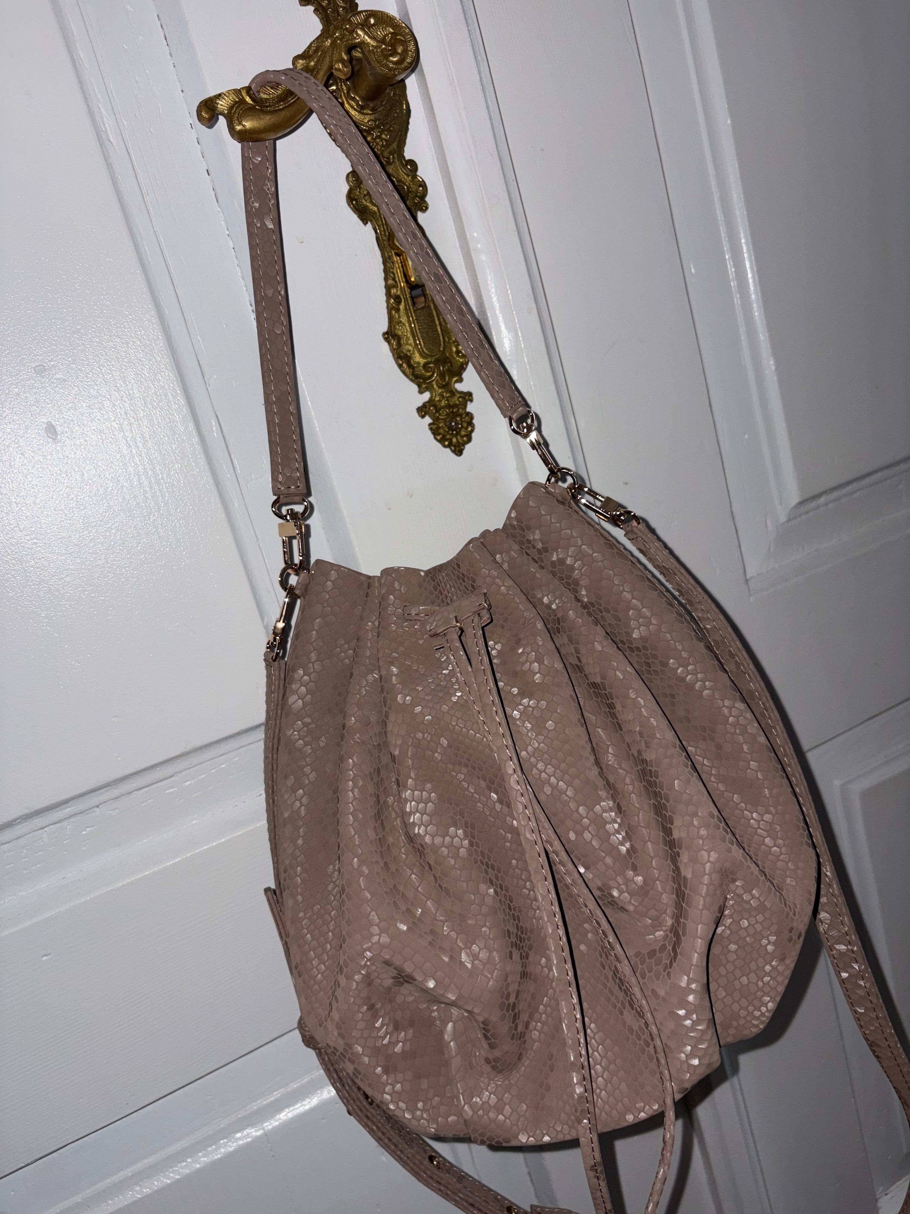 Mini bag "Retro" with handle and shoulder strap. Limited Edition