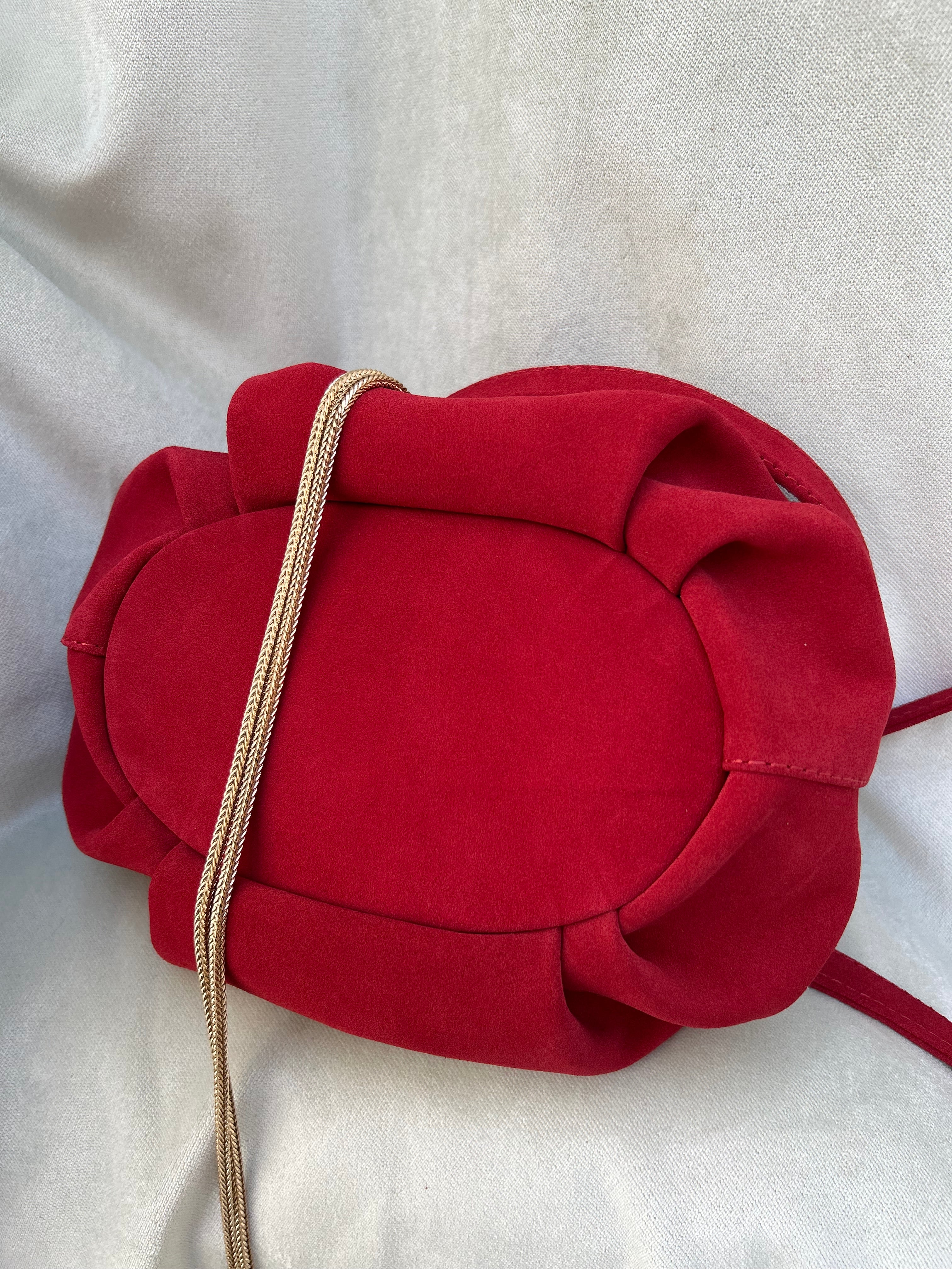 Mini bag "Retro" with a handle and shoulder strap. Limited Edition, unique piece