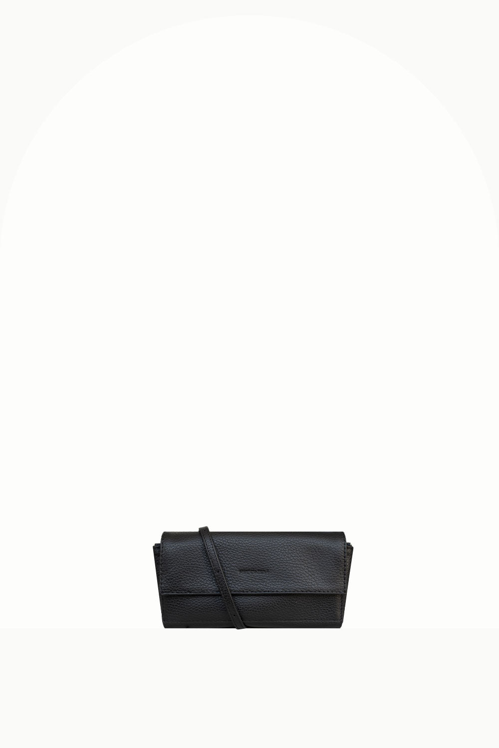 "All in one" 4-in-1 bag, black pea leather