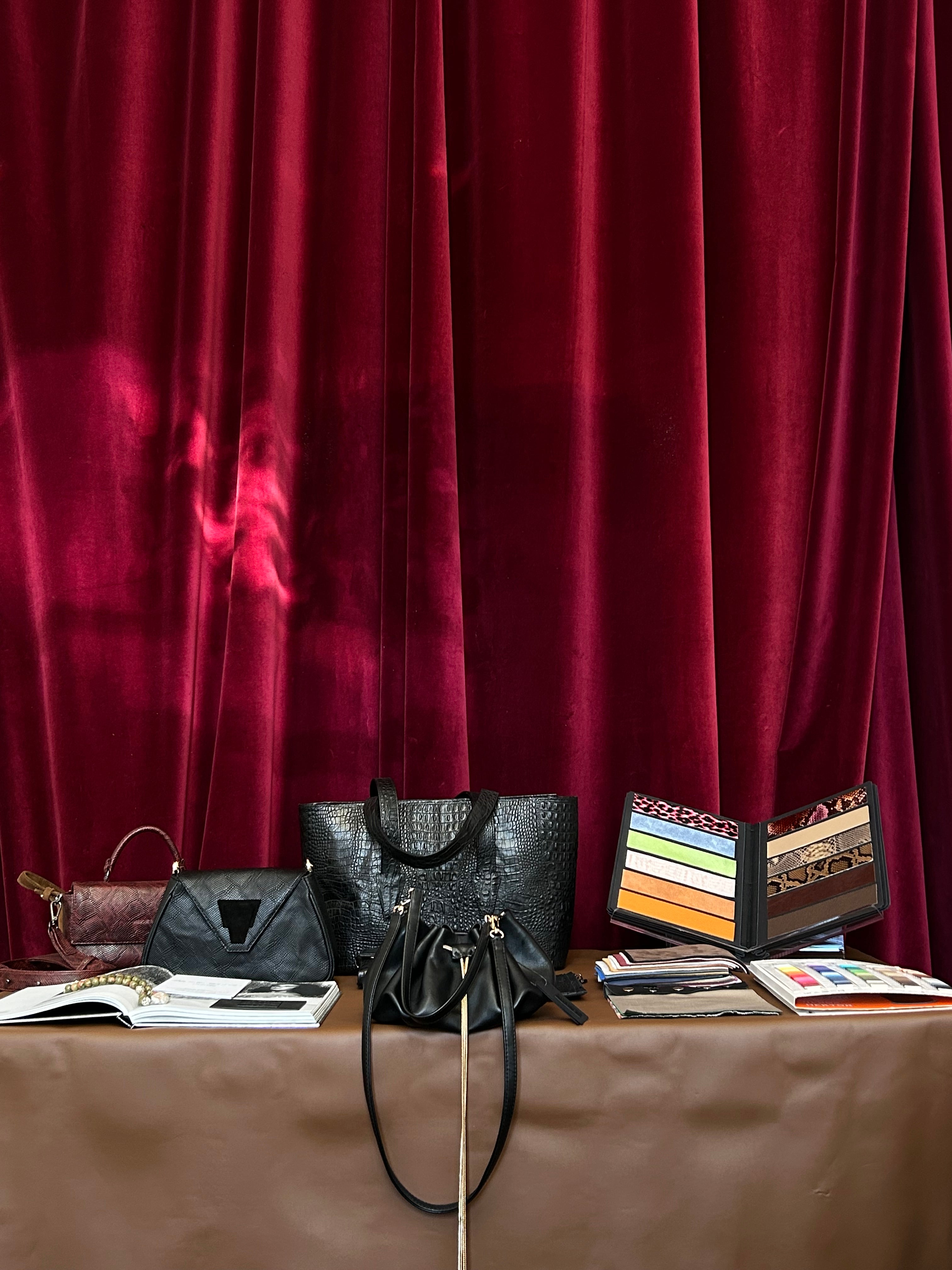 Mini bag "Retro" with handle and shoulder strap. Limited Edition