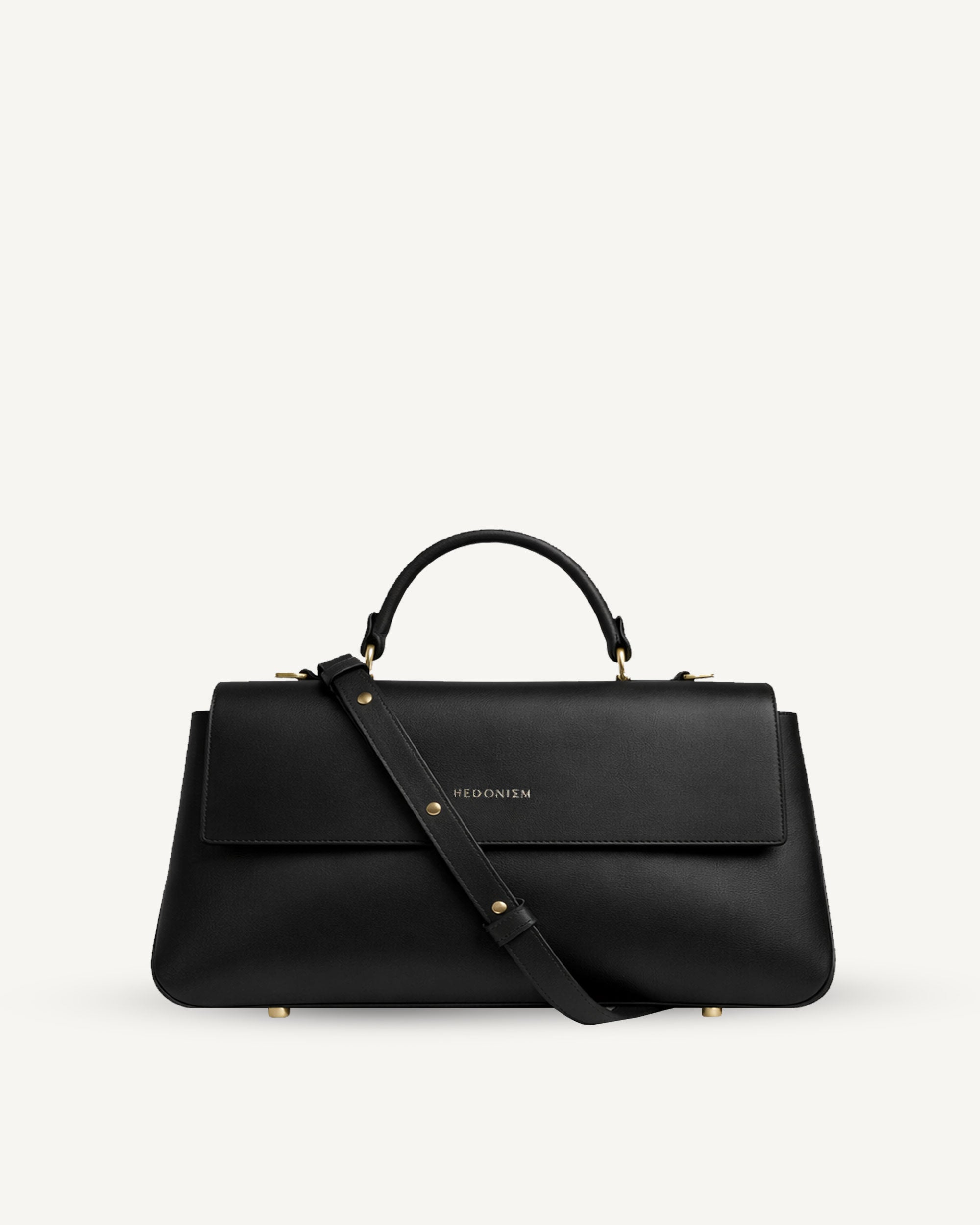 "Audrey Baguette" crocodile-embossed leather. Several leather colors.