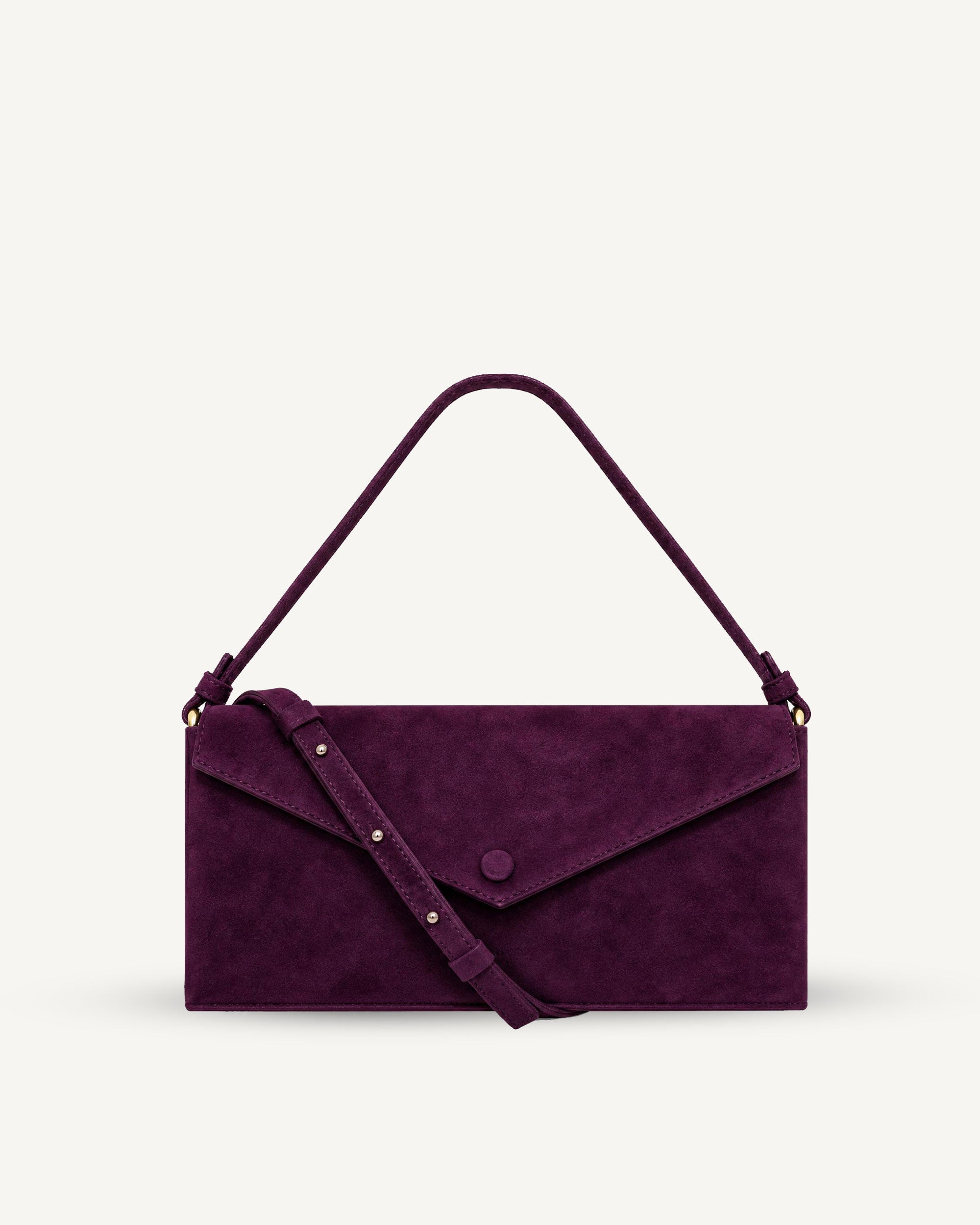 "Love Letters M" smooth soft cowhide leather