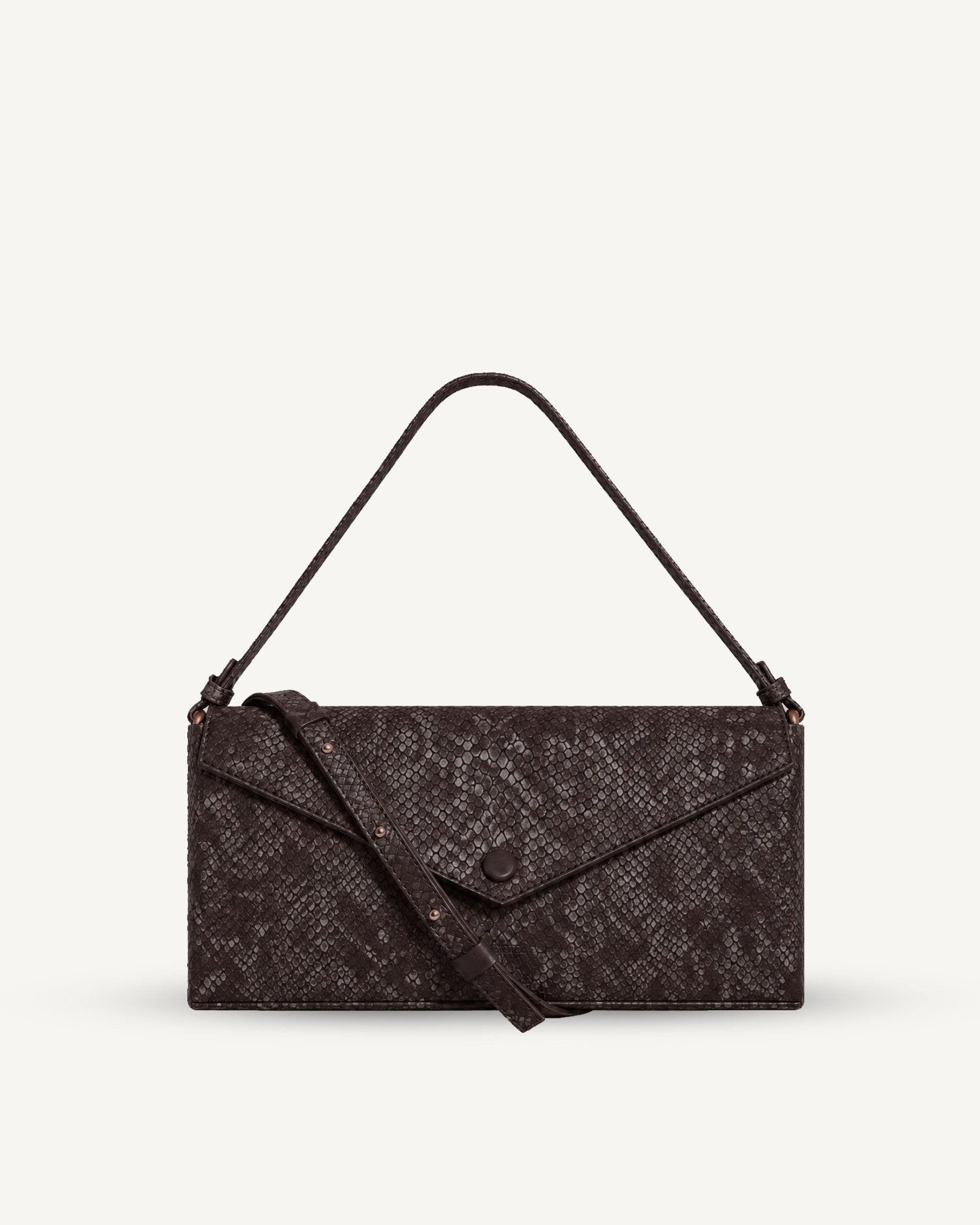 "Love Letters M" smooth soft cowhide leather