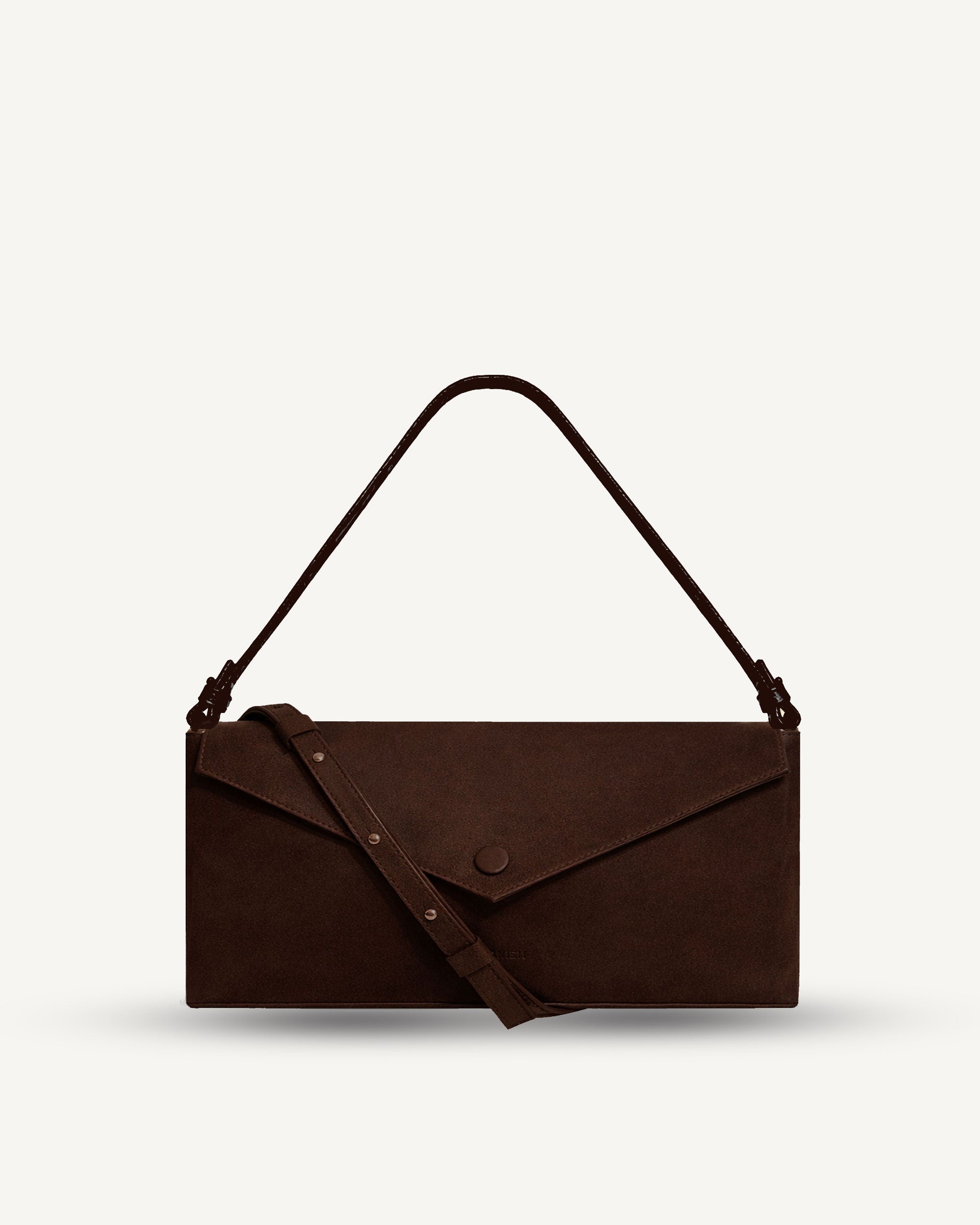 "Love Letters M" smooth soft cowhide leather