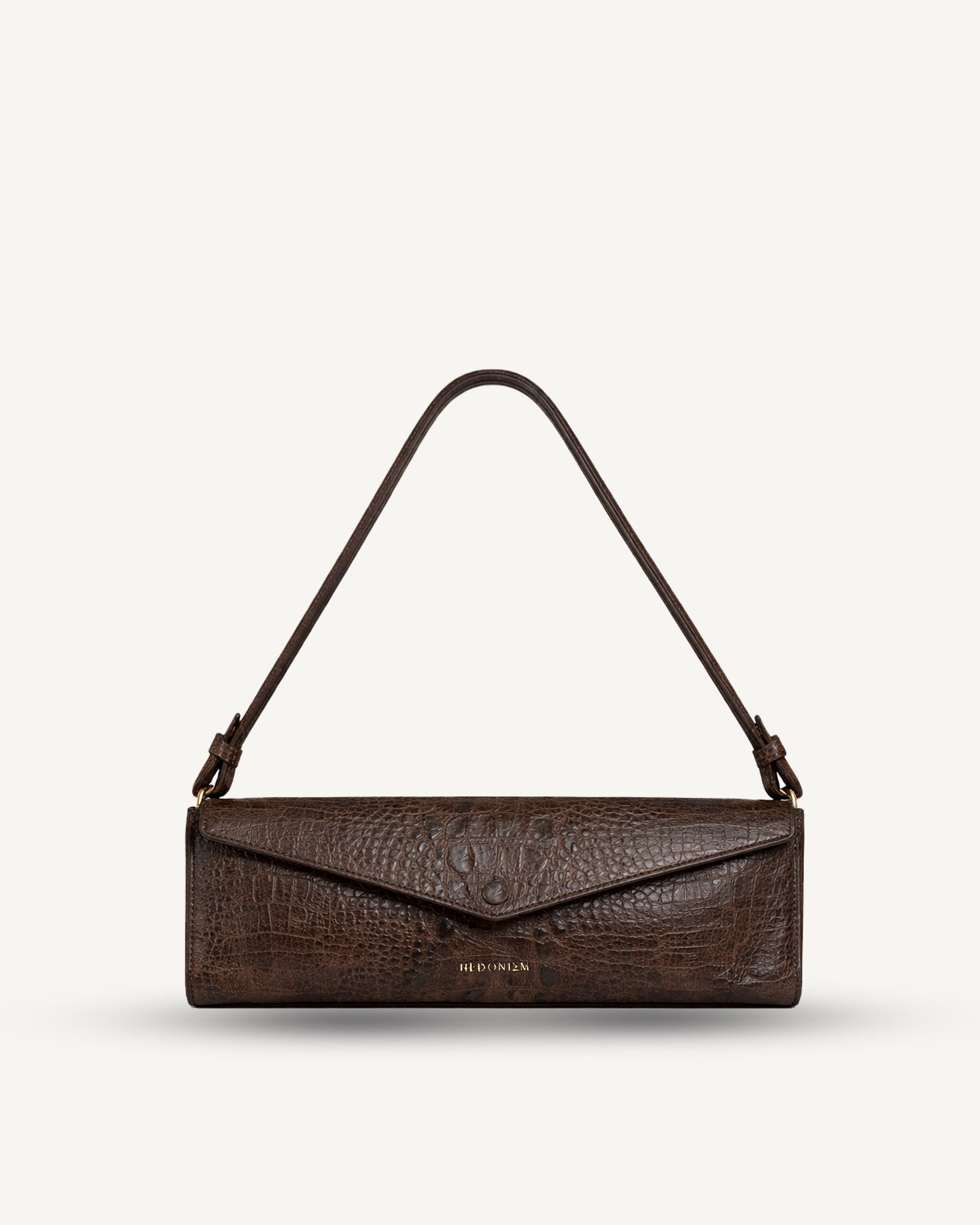 "Love Letters M" smooth soft cowhide leather