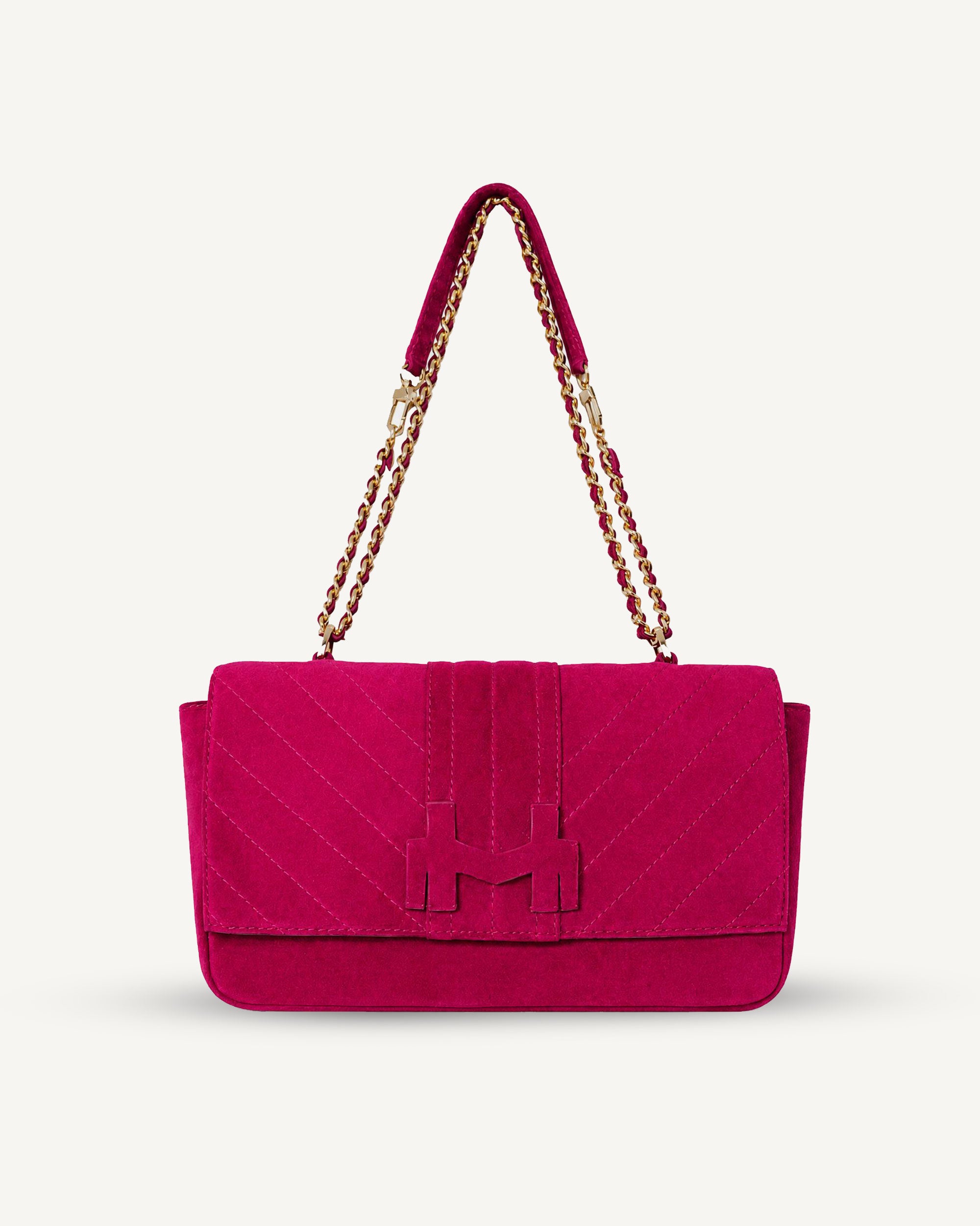 "Mia" crocodile-embossed leather, several colors