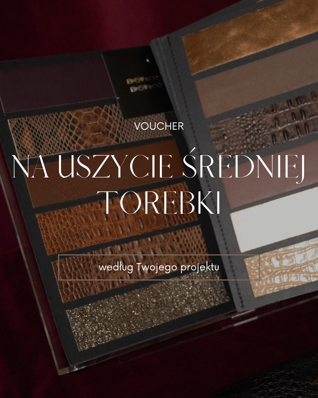 Voucher for sewing a medium-sized handbag according to your design