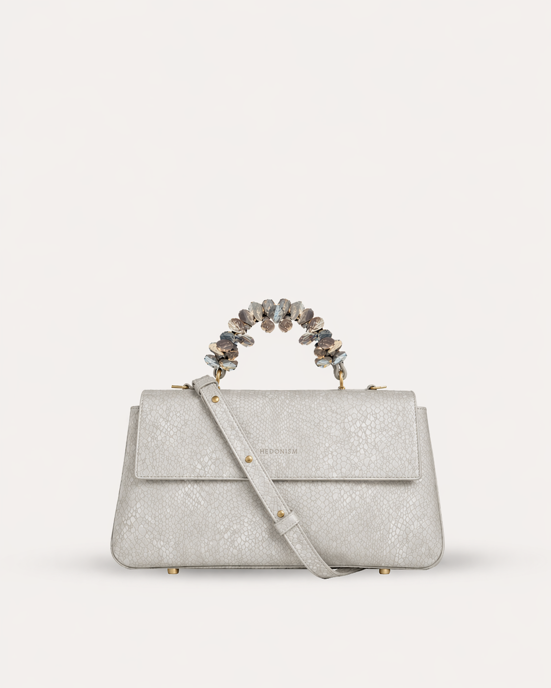 "Audrey" matte full-grain cowhide